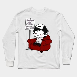 lost silver chibi Long Sleeve T-Shirt